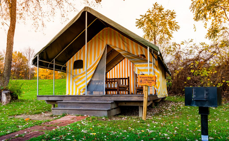 Columbus Camping Glamping Cabins